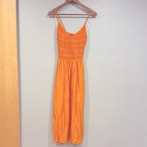 Wild Fable Vibrant Orange Dress